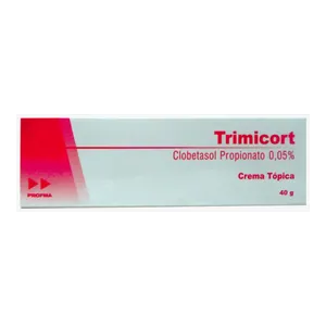 Trimicort clobetasol propionato 0,05% crema tópica 40 g Profma