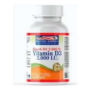 Vitamin D3 2.000 UI cápsulas blandas x100