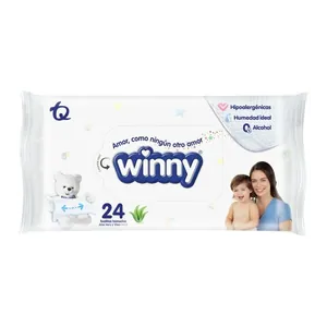 Winny toallitas húmedas x24