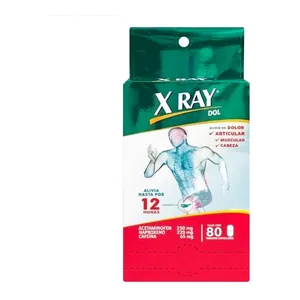 X Ray Dol tabletas caja x80 Tecnoquímicas - Sobre x 4