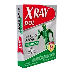 X Ray Dol tabletas x12 Tecnoquímicas