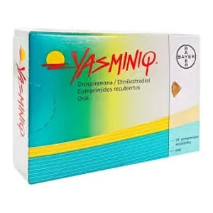 Yasminiq drospirenona + etinilestradiol comprimidos recubiertos Bayer