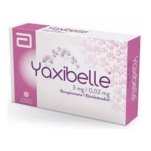 Yaxibelle drospirenona 3 mg + etinilestradiol 0,02 mg tabletas Abbott