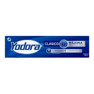 Yodora crema desodorante clásico 25 g